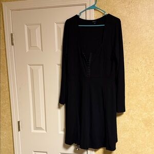 Torrid Black Long Sleeve Dress